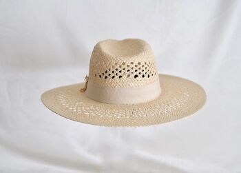 Lawn Straw Fedora Hat, 3 of 3