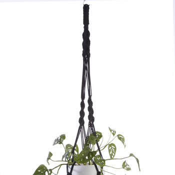 Large Recycled Macramé Plant Hanger, 3 of 3