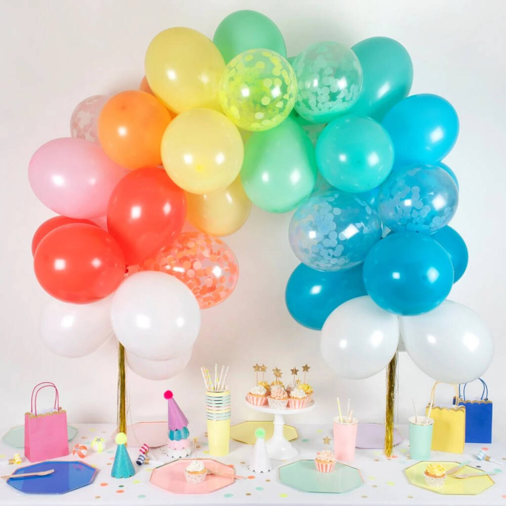 Rainbow Balloon Arch Kit By All Things Brighton Beautiful