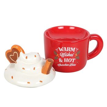 Hot Chocolate Mug Shaped Oil Burner, 4 of 4
