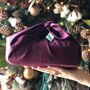 Reusable Mulberry Eco Friendly Linen Gift Wrap, thumbnail 3 of 4