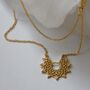 Gold Plated Or Sterling Silver Medina Necklace, thumbnail 8 of 9