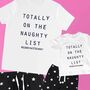 Naughty List Matching Family Pyjama Set, thumbnail 1 of 4