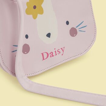 Personalised Pink Bunny Handbag, 2 of 4