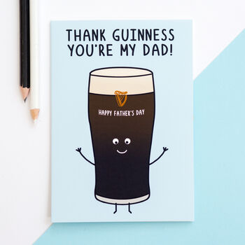 Funny Guinness Father's Day Card, 3 of 4