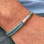 Mens Bribie Rope Bracelet, thumbnail 1 of 4