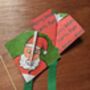 Personalisable Xmas Flyer Indoor Kite For Festive Fun, thumbnail 5 of 12