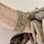 61cm Driftwood Bull Head With Horns Wooden Wall Decor, thumbnail 7 of 9