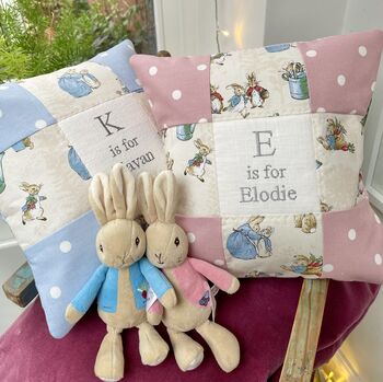 Peter Rabbit© Alphabet Cushion, 9 of 10