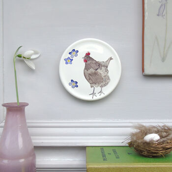 Chicken Decorative Mini Wall Plates, 4 of 7