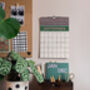 *Pre Order* 2026 Illustrated Patterned Wall Calendar, thumbnail 10 of 12