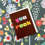 Mini You Rock Card, thumbnail 4 of 5