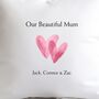 Our Mum Cushion Personalised, thumbnail 2 of 2