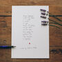 'Maybe Tomorrow' Original Handwritten Poem, thumbnail 1 of 4