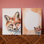 Inky Fox Luxury Postcards, thumbnail 9 of 12