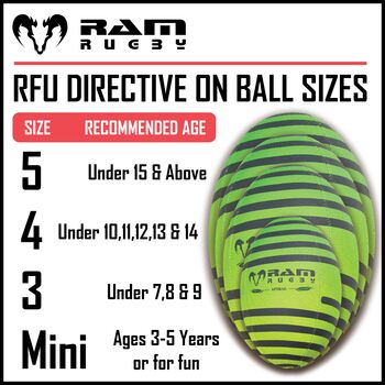 Ram Rugby Ball Squad Trainer Spiral, 6 of 6