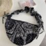 Black Paisley Lightweight Cotton Large Tote Bag, thumbnail 6 of 8
