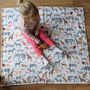 Safari Quilted Baby Playmat, thumbnail 3 of 4