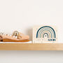 Personalised Modern Blue Rainbow Money Pot Piggy Bank, thumbnail 8 of 10