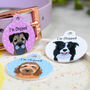Dog Breed ID Tag Personalised Realistic Illustrations, thumbnail 10 of 12