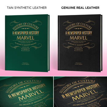 Marvel Personalised Gift Movie And Comic History Book, 5 of 11