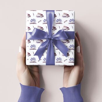 Cosy Books Gift Wrapping Paper – Enchanting Book Lover’s Wrapping Paper, 4 of 9