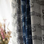 Music Note Personalised Scarf Gift, thumbnail 7 of 12