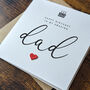 Personalised Handmade Birthday Card For Special Dad, thumbnail 3 of 4