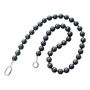 Black Neutral Elegant Pearl Necklace, thumbnail 2 of 4