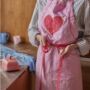 Pink Love Heart Apron, thumbnail 1 of 3