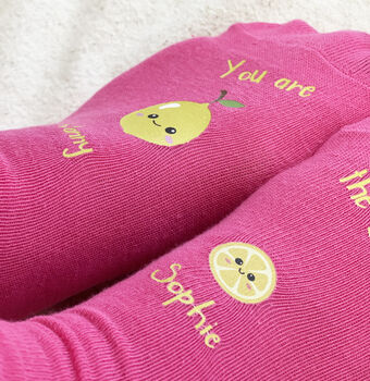 You Are The Zest Personalised Mother's Day Gift Socks, 3 of 7