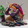 Autumnal Woodland Print Scarf, thumbnail 3 of 5