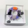 Halloween Fall Wreath Brooch Glow In The Dark Acrylic, thumbnail 8 of 9