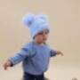 Soft Blue Elephant Baby Rattle, thumbnail 4 of 7