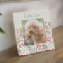 Personalised Floral Ceramic Frame, thumbnail 1 of 6