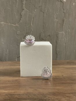 Aurora Sparkling Cz Studs, 10 of 10