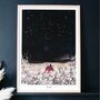 Under The Stars Personalised Fine Art Print, thumbnail 1 of 3