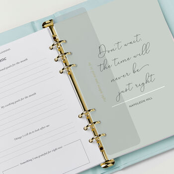 Personalised Create Your Future Life Planner, 3 of 12