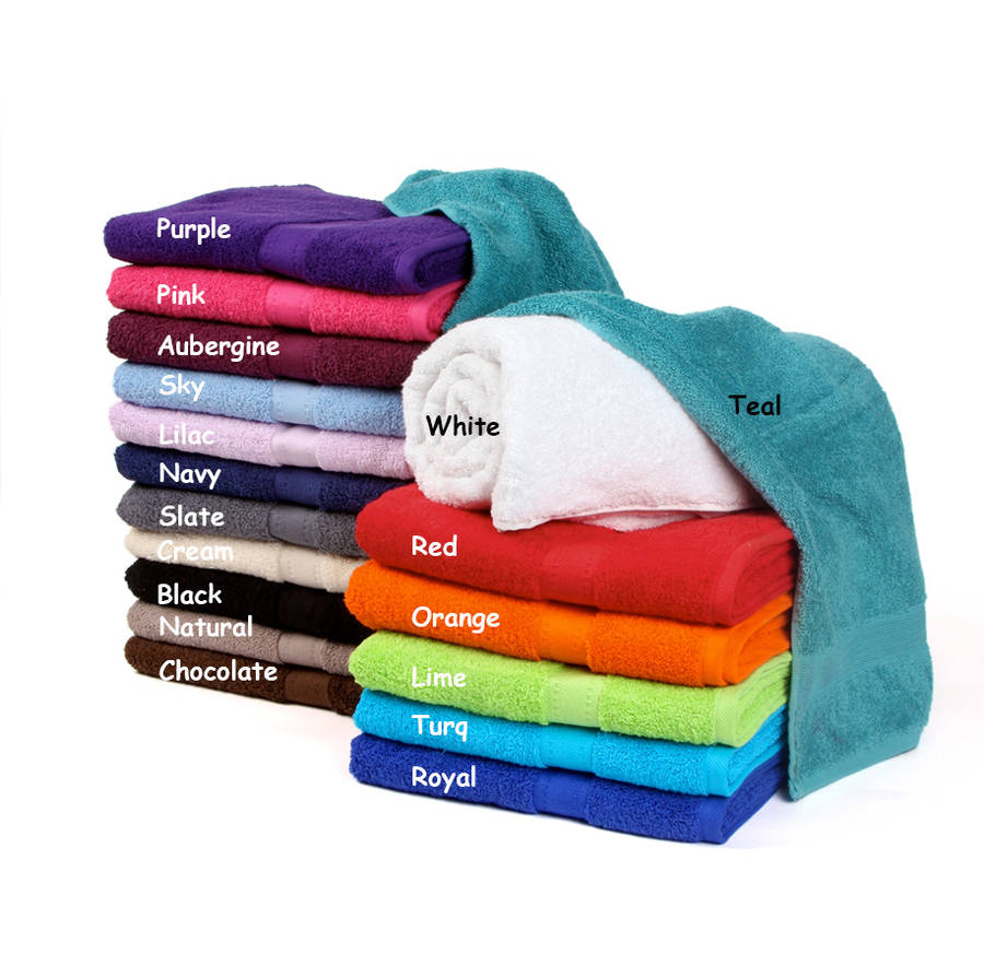 personalised girls face flannel / towel by duncan stewart textiles