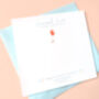 Pug Birthday Balloon Illustrated Greetings Card, thumbnail 5 of 7