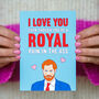 Funny Prince Harry Card For Son, thumbnail 2 of 4