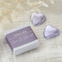 Love Is Sweet Chocolate Heart Favour, thumbnail 4 of 12