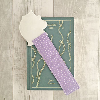 Personalised Unicorn Fabric Bookmark, 11 of 12