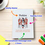 Personalised Family Crest Diary A5, thumbnail 2 of 6