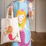 Personalised Kids Mermaid Baking Kit With Apron, thumbnail 7 of 10