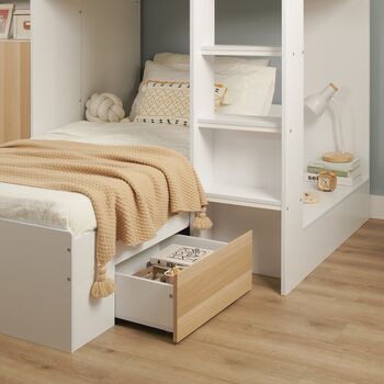 Leo L Shaped Two In One Combination Bunk Bed, 4 of 4