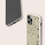 Green Splatter Biodegradable Phone Case, thumbnail 4 of 8