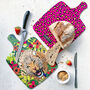 Heat Resistant Large Chopping Board Leopard Print, thumbnail 1 of 8