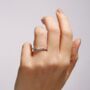 Nova White Gold Lab Grown Diamond Eternity Band Ring, thumbnail 1 of 5