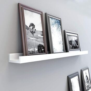 Floating Shelf Ledge For Book And Frame, 2 of 7